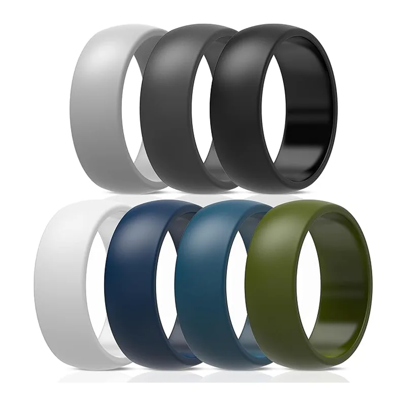 Популярное силиконовое мужское кольцо для фитнеса