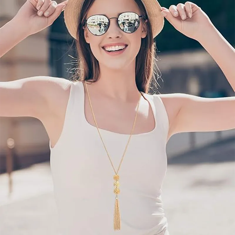 Женское модное ожерелье-свитер