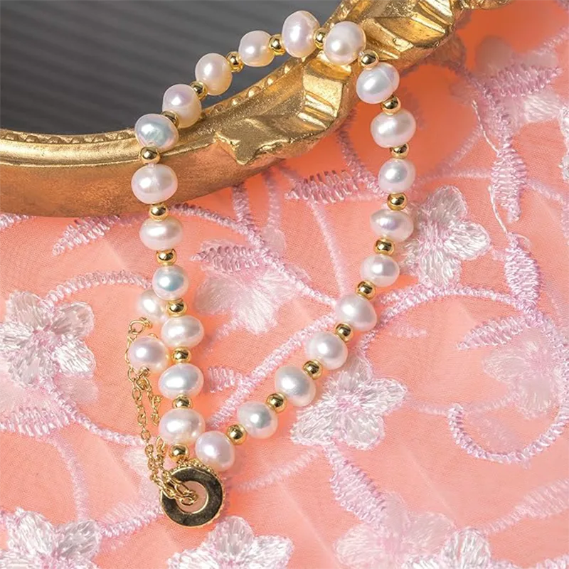 Женские браслеты из жемчужного сплава